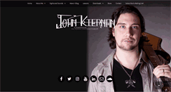 Desktop Screenshot of johnkiernanmusic.com